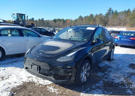 2023 Tesla Model Y from USA, damaged, VIN 7SAYGDEE2PA186128